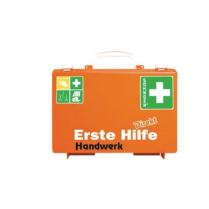 Erste Hilfe Koffer DIREKT DIN 13157 orange - Artikel: 191005520-4