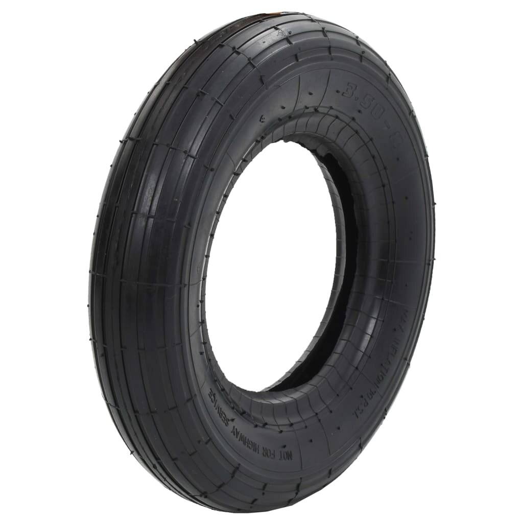 Schubkarrenreifen 3.50-8 4PR Gummi-0