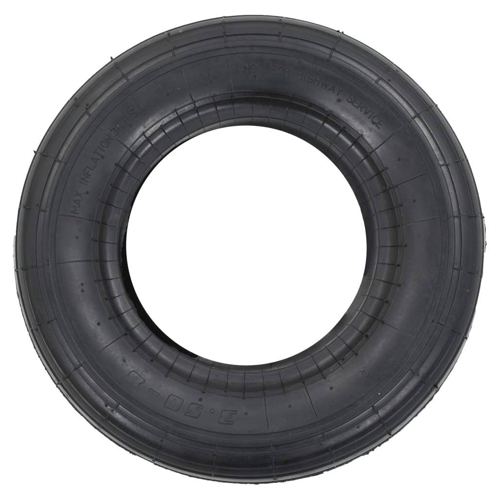 Schubkarrenreifen 3.50-8 4PR Gummi-1