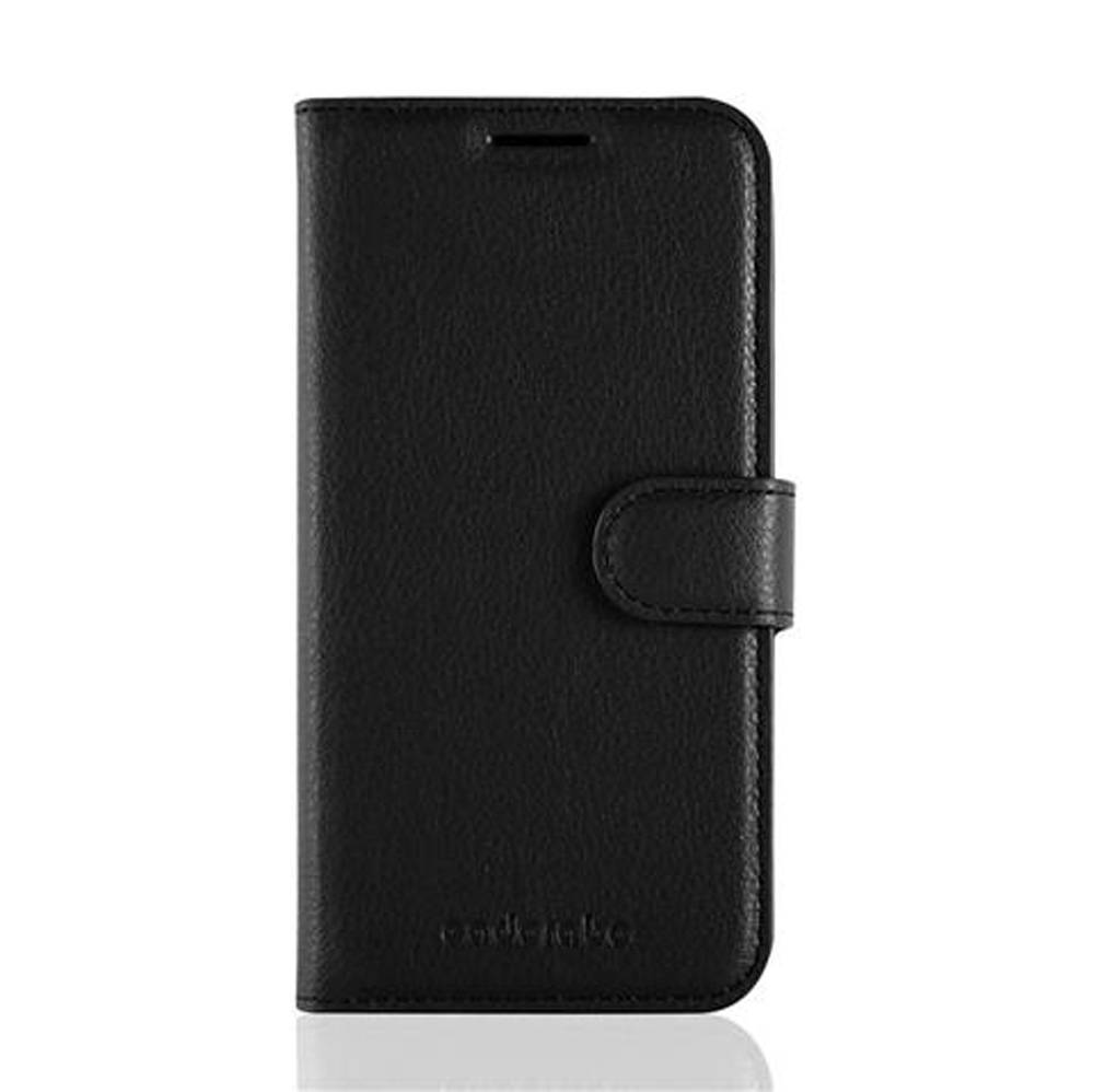 Cadorabo Hülle für Samsung Galaxy S7 Schutz Hülle in Schwarz Handyhülle Etui Case Cover Magnetverschluss-1