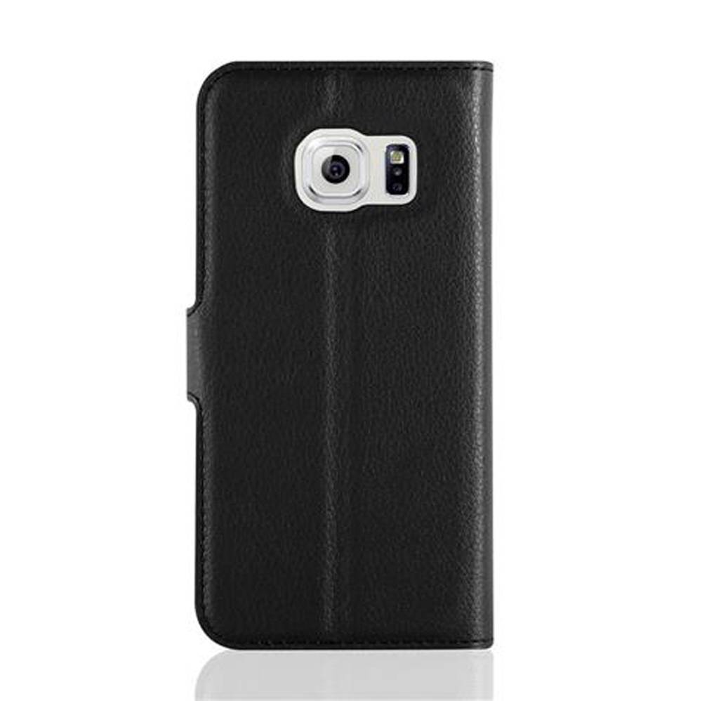Cadorabo Hülle für Samsung Galaxy S7 Schutz Hülle in Schwarz Handyhülle Etui Case Cover Magnetverschluss-2
