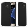 Cadorabo Hülle für Samsung Galaxy S7 Schutzhülle in Schwarz Handyhülle TPU Silikon Etui Case Cover