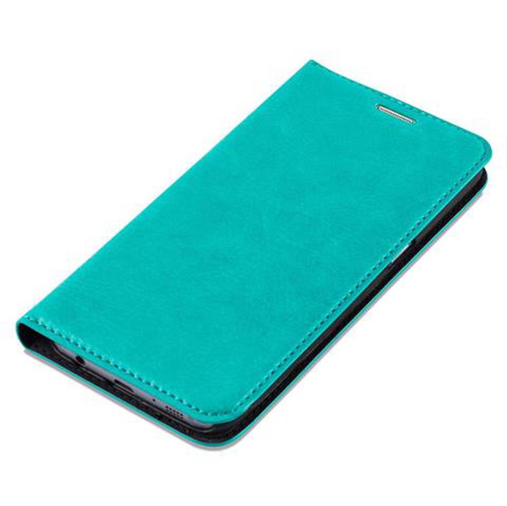 Cadorabo Hülle für Samsung Galaxy S7 Schutz Hülle in Türkis Handyhülle Etui Case Cover Magnetverschluss-3