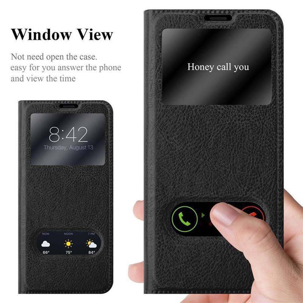 Cadorabo Schutzhülle für Samsung Galaxy S9 Hülle in Schwarz Handyhülle Book Case Cover Etui-1