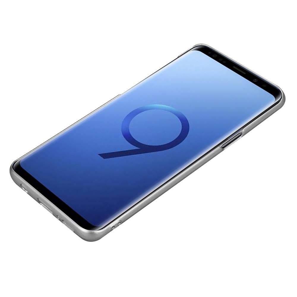 Cadorabo Hülle für Samsung Galaxy S9 Schutzhülle in Silber Hard Case Handy Hülle Etui-2