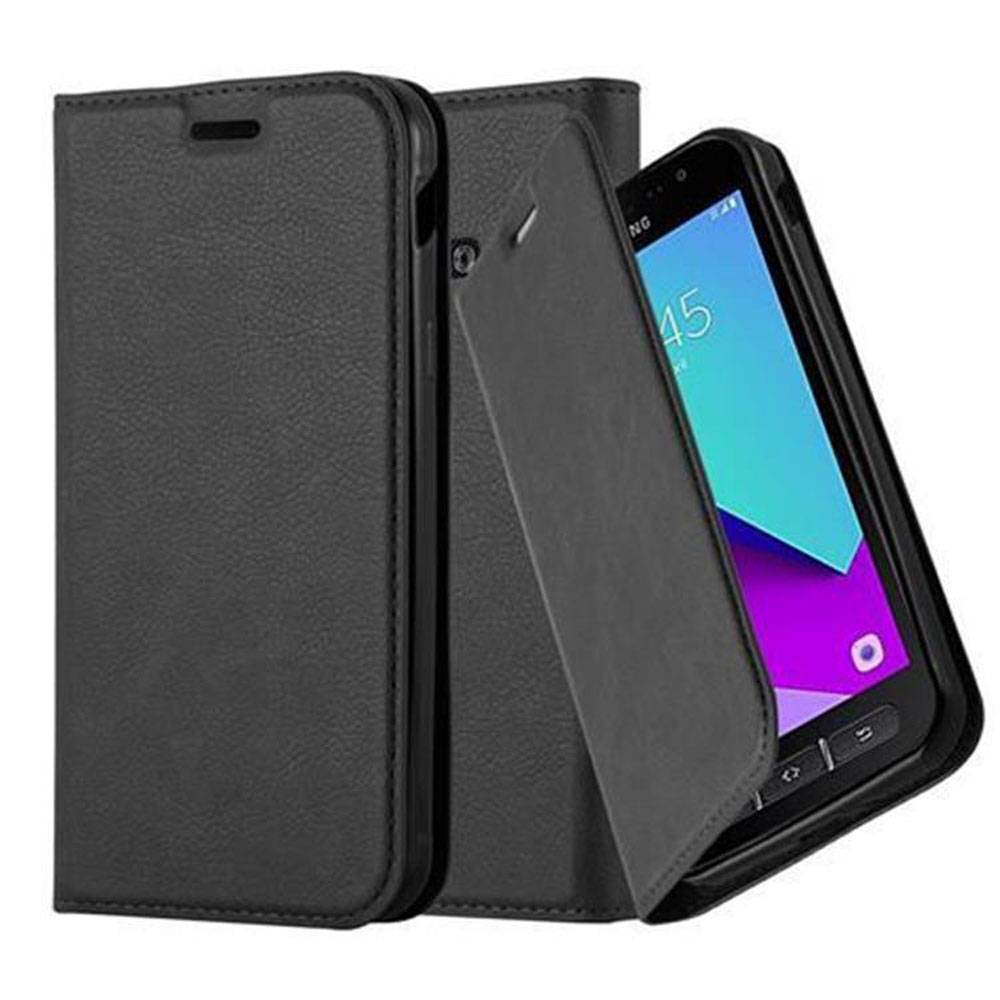 Cadorabo Hülle für Samsung Galaxy XCover 4 / XCover 4s Schutz Hülle in Schwarz Handyhülle Etui Case Cover-0