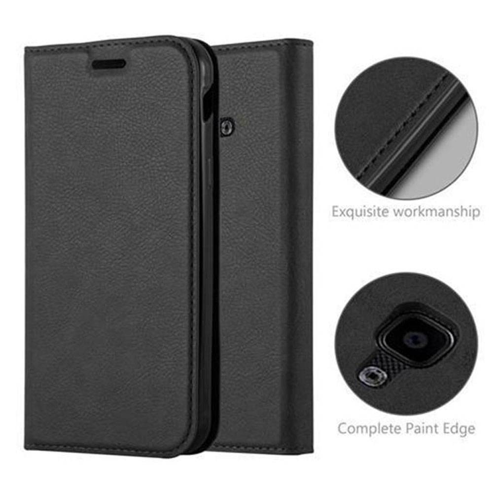 Cadorabo Hülle für Samsung Galaxy XCover 4 / XCover 4s Schutz Hülle in Schwarz Handyhülle Etui Case Cover-1