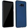 Cadorabo Hülle für Samsung Galaxy S8 in Blau Hard Case Schutzhülle Handyhülle Backcover