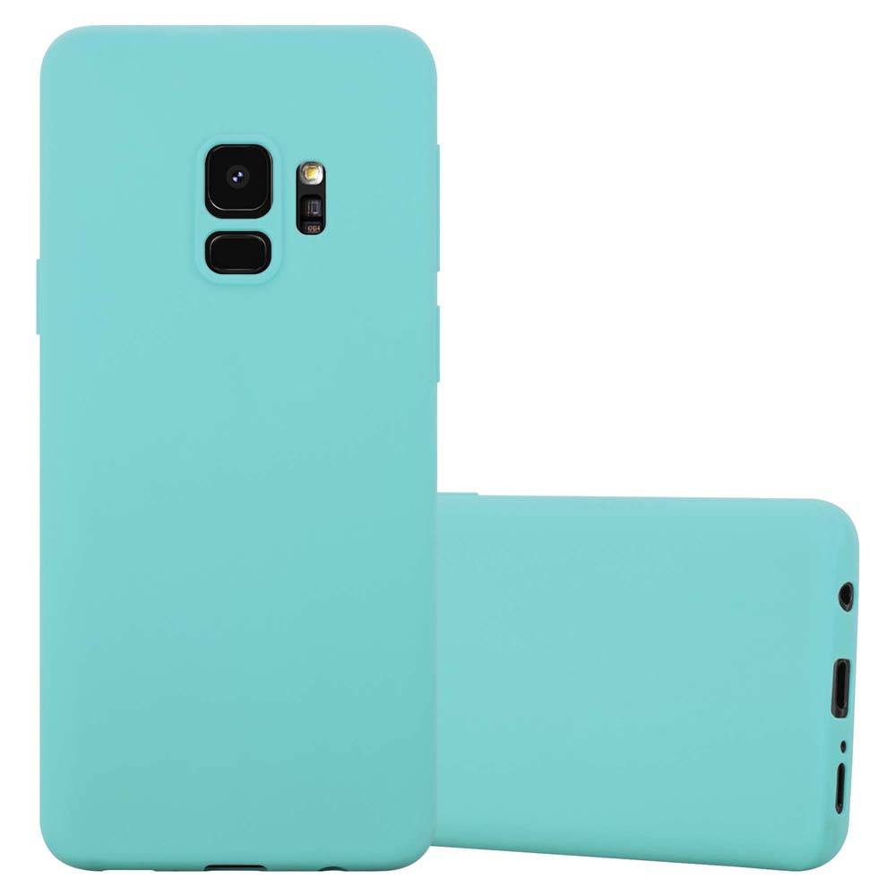 Cadorabo Hülle für Samsung Galaxy S9 Schutzhülle in Blau Handyhülle TPU Silikon Etui Case Cover-0