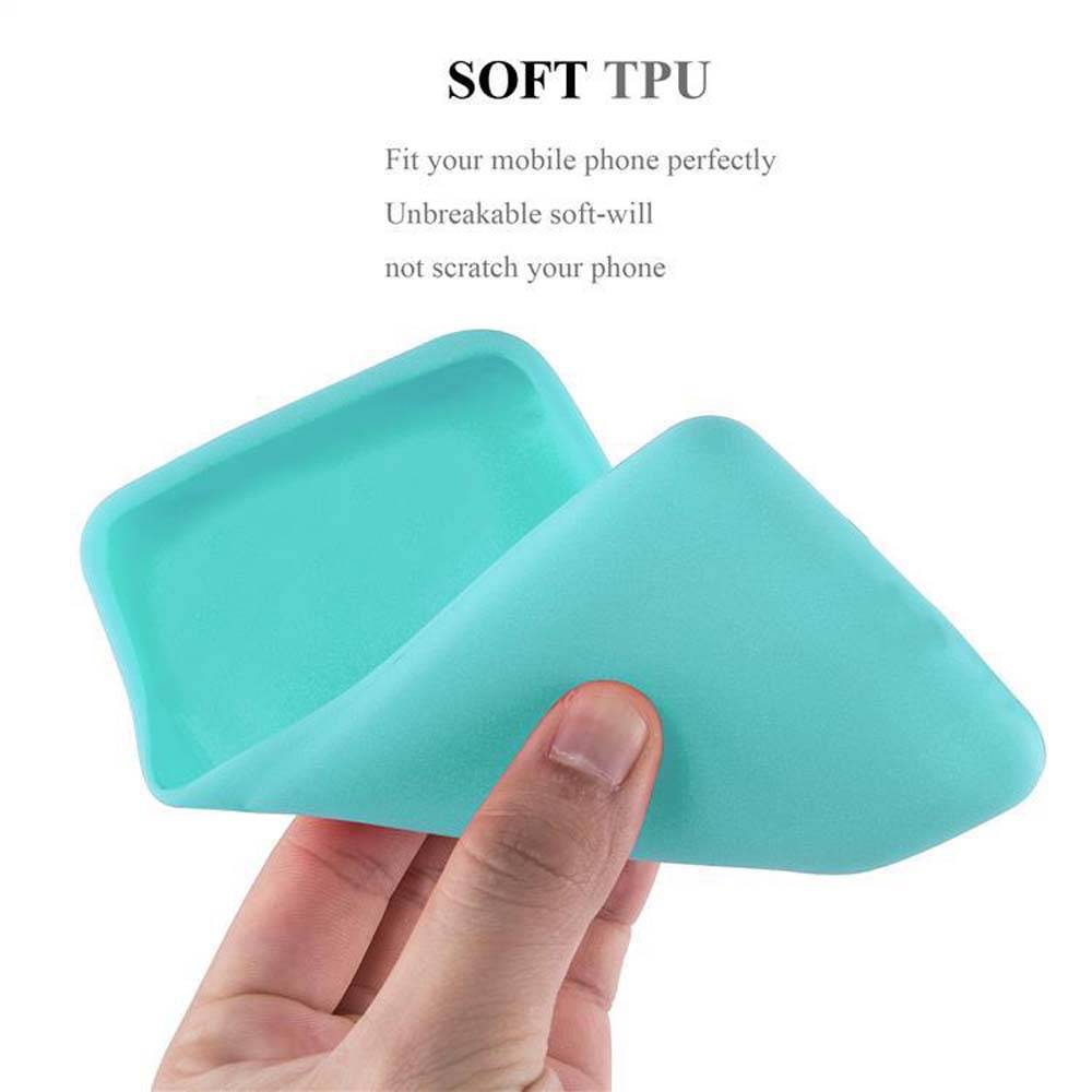 Cadorabo Hülle für Samsung Galaxy S9 Schutzhülle in Blau Handyhülle TPU Silikon Etui Case Cover-3