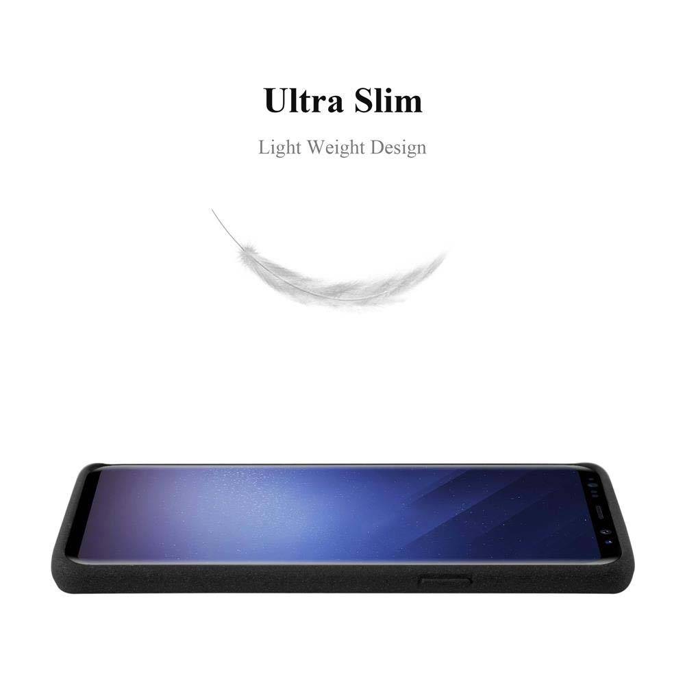 Cadorabo Schutzhülle für Samsung Galaxy S9 Hülle in Schwarz Handyhülle TPU Etui Cover Case-1
