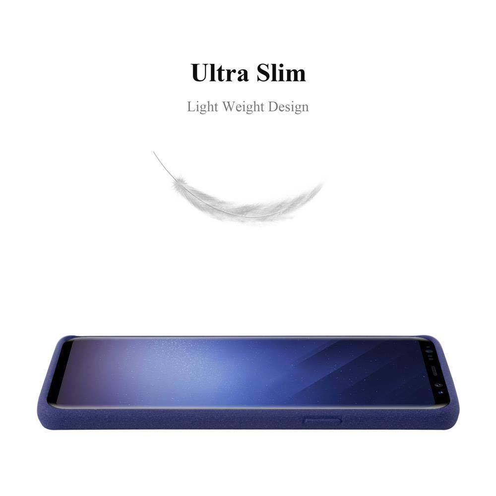 Cadorabo Schutzhülle für Samsung Galaxy S9 Hülle in Blau Handyhülle TPU Etui Cover Case-1