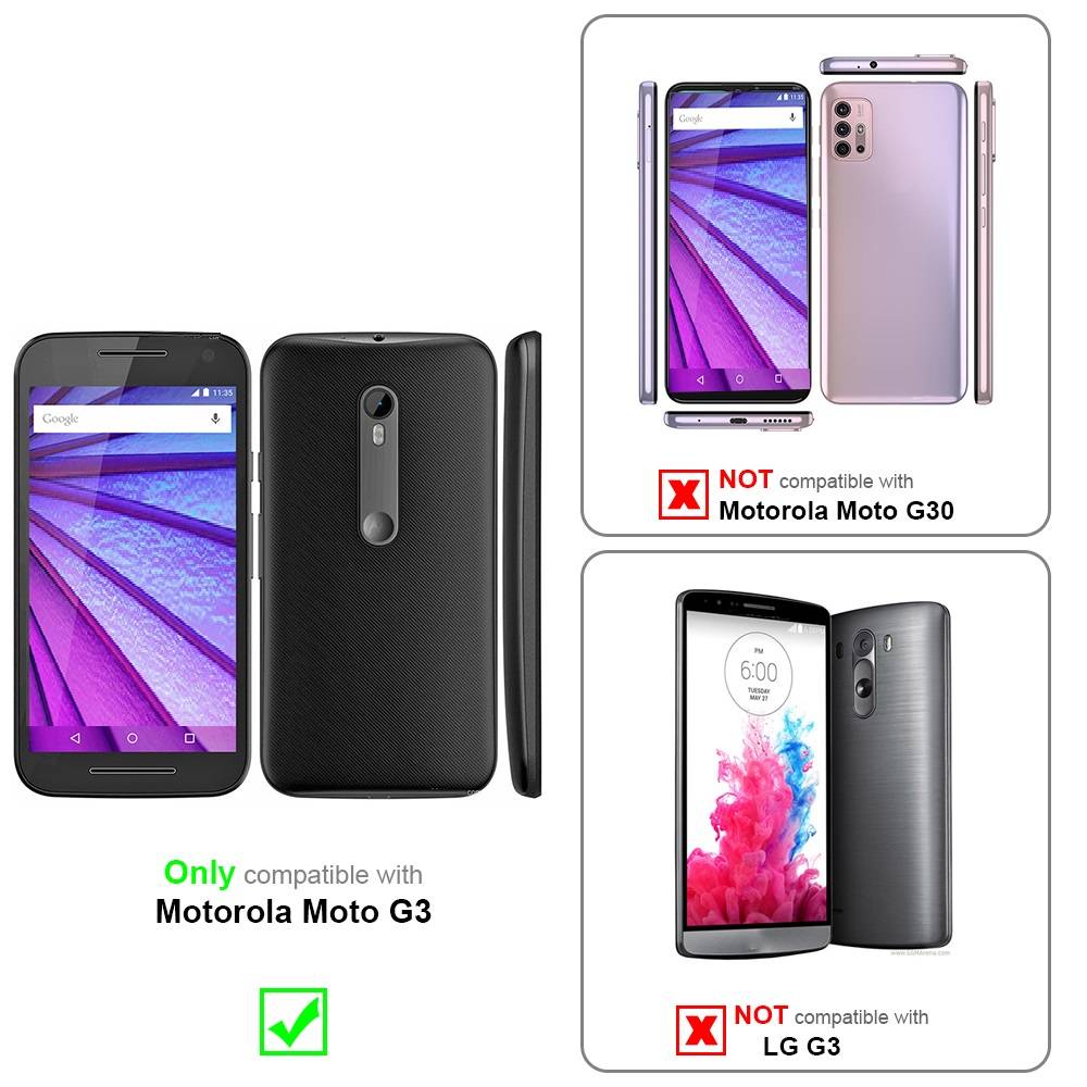 Cadorabo Handykette für Motorola MOTO G3 in Pink - Handy Schutz Hülle Necklace mit Verstellbaren Band Kordel zum-1