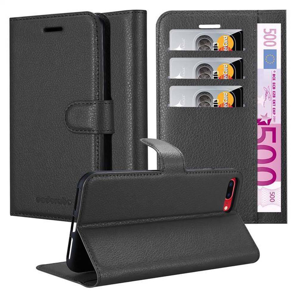 Cadorabo Hülle für Apple iPhone 7 PLUS / 7S PLUS / 8 PLUS Schutz Hülle in Schwarz Handyhülle Etui Case Cover-0