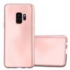 Cadorabo Schutzhülle für Samsung Galaxy S9 Hülle in Rosa Handyhülle TPU Silikon Etui Cover Case