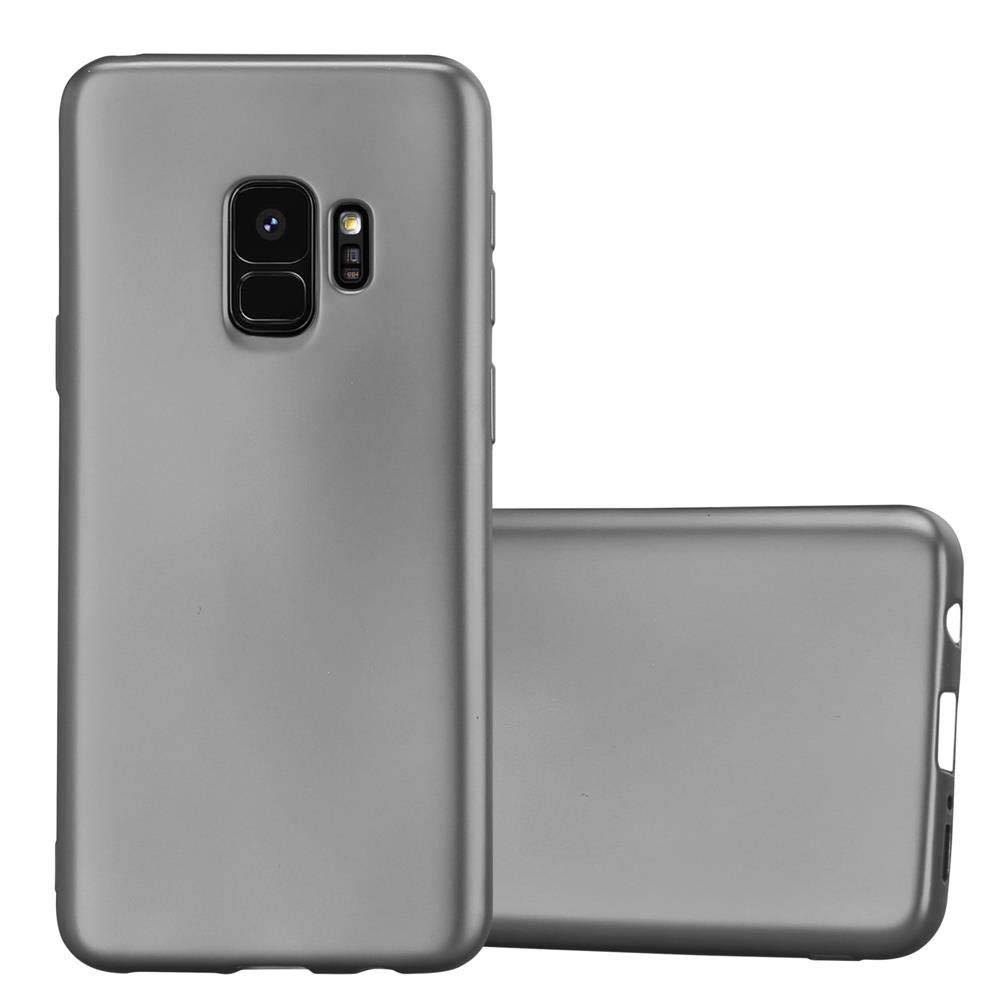 Cadorabo Schutzhülle für Samsung Galaxy S9 Hülle in Grau Handyhülle TPU Silikon Etui Cover Case-0