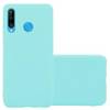 Cadorabo Hülle für Huawei P30 LITE Schutzhülle in Blau Handyhülle TPU Silikon Etui Case Cover