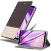 Cadorabo Hülle für Samsung Galaxy S8 Schutzhülle in Grau Handy Hülle Etui Book Case Cover