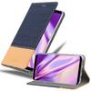 Cadorabo Hülle für Samsung Galaxy S8 Schutzhülle in Blau Handy Hülle Etui Book Case Cover