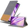 Cadorabo Hülle für Samsung Galaxy S8 Schutzhülle in Grau Handy Hülle Etui Book Case Cover