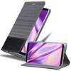 Cadorabo Hülle für Samsung Galaxy S8 Schutzhülle in Grau Handy Hülle Etui Book Case Cover