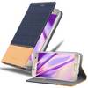 Cadorabo Hülle für Samsung Galaxy S7 Schutzhülle in Blau Handy Hülle Etui Book Case Cover