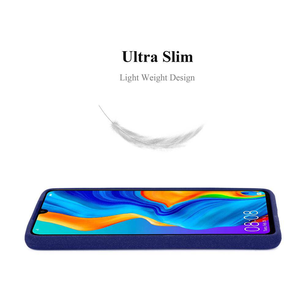 Cadorabo Schutzhülle für Huawei P30 LITE Hülle in Blau Handyhülle TPU Etui Cover Case-2