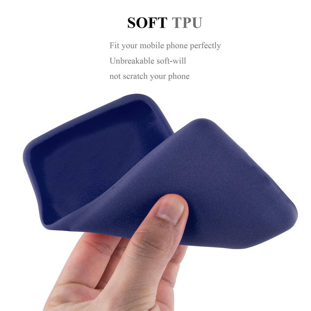 Cadorabo Schutzhülle für Huawei P30 LITE Hülle in Blau Handyhülle TPU Etui Cover Case-3