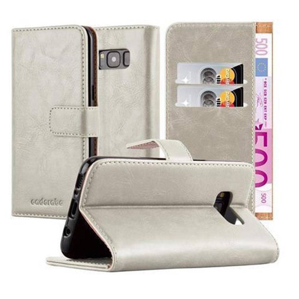 Cadorabo Hülle für Samsung Galaxy S8 Schutzhülle in Braun Handyhülle Book Tasche Case Etui Luxury-0