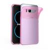 Cadorabo Hülle für Samsung Galaxy S8 Schutz Hülle in Pink Schutzhülle TPU Silikon Cover Etui Case