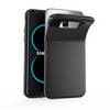 Cadorabo Hülle für Samsung Galaxy S8 Schutz Hülle in Schwarz Schutzhülle TPU Silikon Cover Etui Case