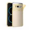 Cadorabo Hülle für Samsung Galaxy S8 Schutz Hülle in Gelb Schutzhülle TPU Silikon Cover Etui Case