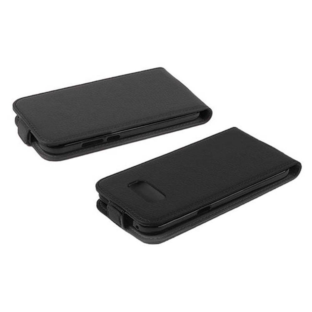 Cadorabo Schutzhülle für Samsung Galaxy S8 Hülle in Schwarz Flip Etui Handyhülle Case Cover Kunstleder-3