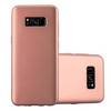 Cadorabo Schutzhülle für Samsung Galaxy S8 Hülle in Rosa Handyhülle TPU Silikon Etui Cover Case