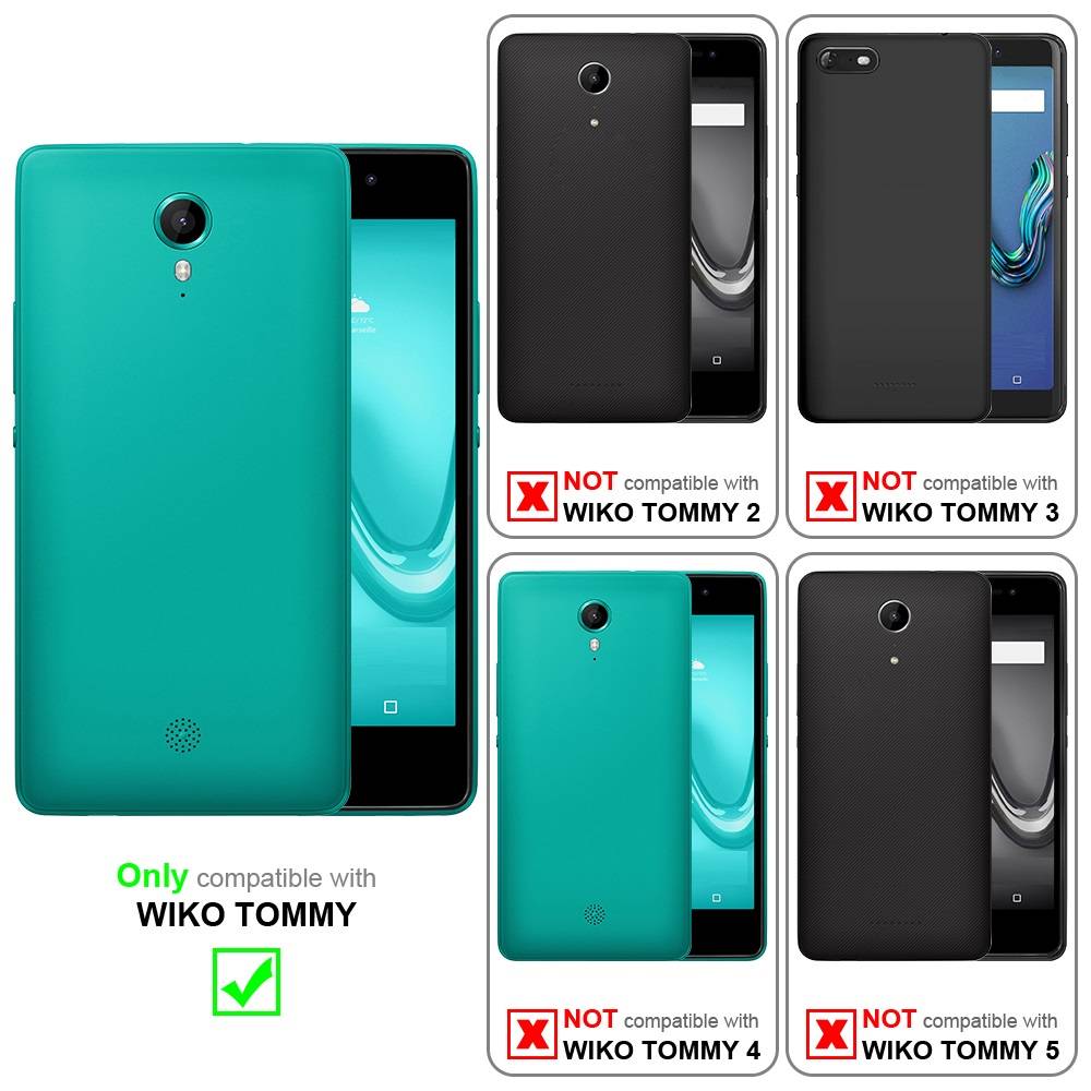 Cadorabo Handykette für WIKO TOMMY in Gelb - Handy Schutz Hülle Necklace mit Verstellbaren Band Kordel zum Umhängen-1