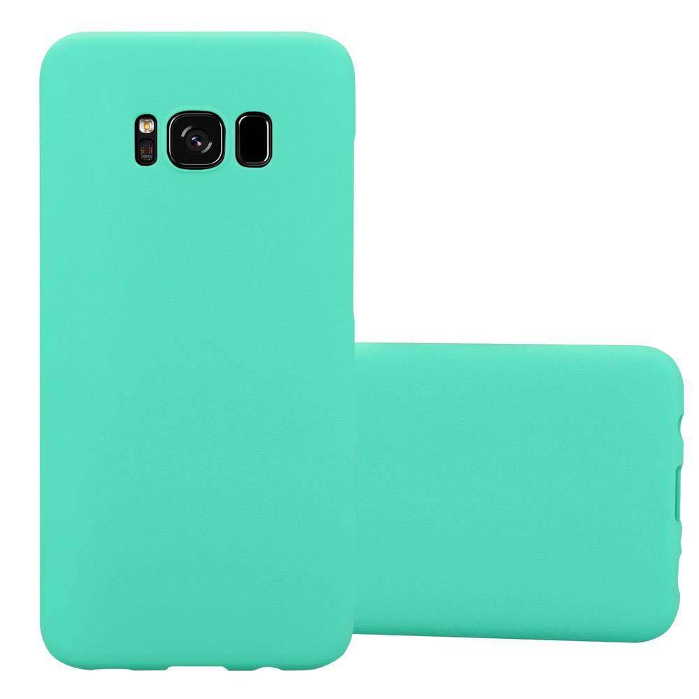 Cadorabo Schutzhülle für Samsung Galaxy S8 Hülle in Grün Etui Hard Case Handyhülle Cover-0