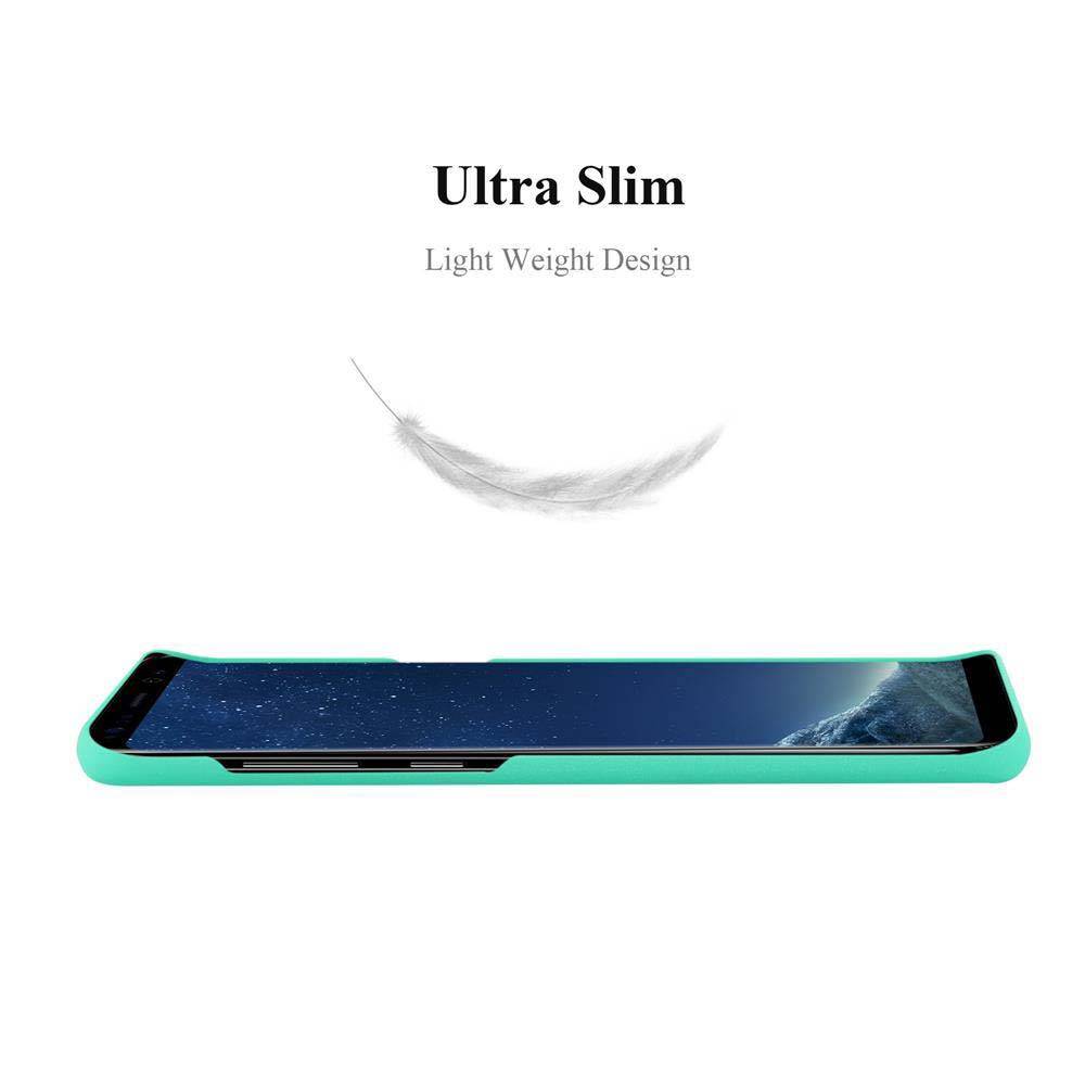 Cadorabo Schutzhülle für Samsung Galaxy S8 Hülle in Grün Etui Hard Case Handyhülle Cover-2