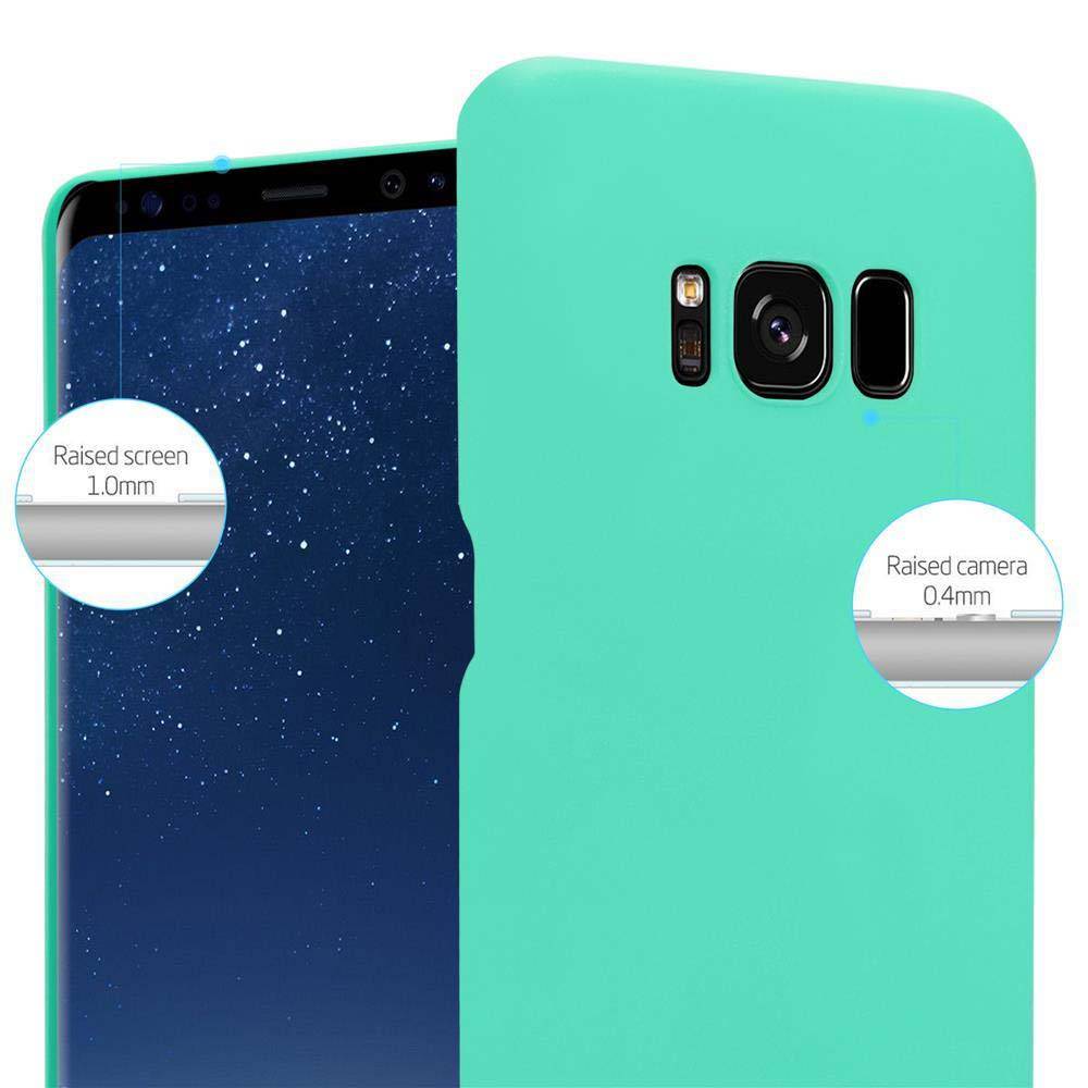 Cadorabo Schutzhülle für Samsung Galaxy S8 Hülle in Grün Etui Hard Case Handyhülle Cover-4