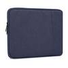 Cadorabo Laptop / Tablet Schutz Tasche 14 Zoll in Blau Laptoptasche Notebook Computer Stoff Samt-Innenfutter