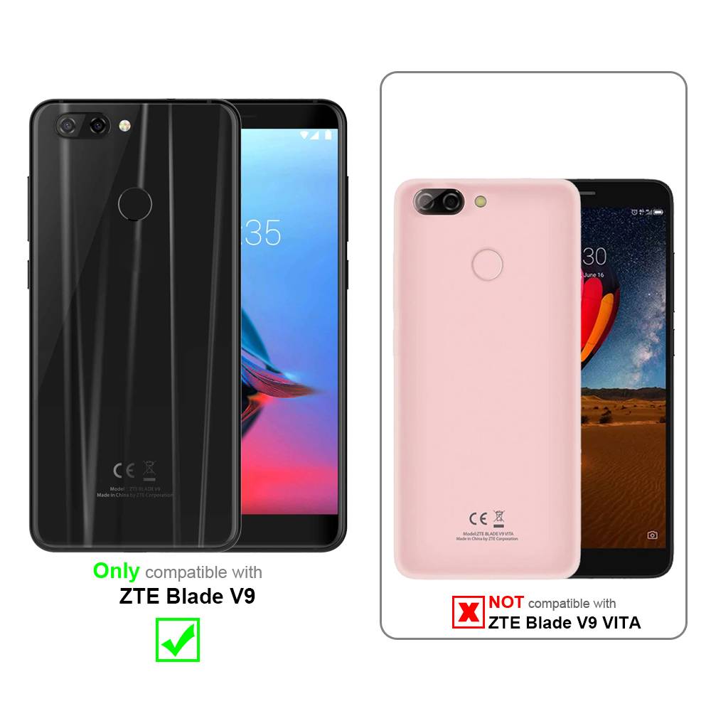Cadorabo Handykette für ZTE Blade V9 in Orange - Handy Schutz Hülle Necklace mit Verstellbaren Band Kordel zum Umhängen-1