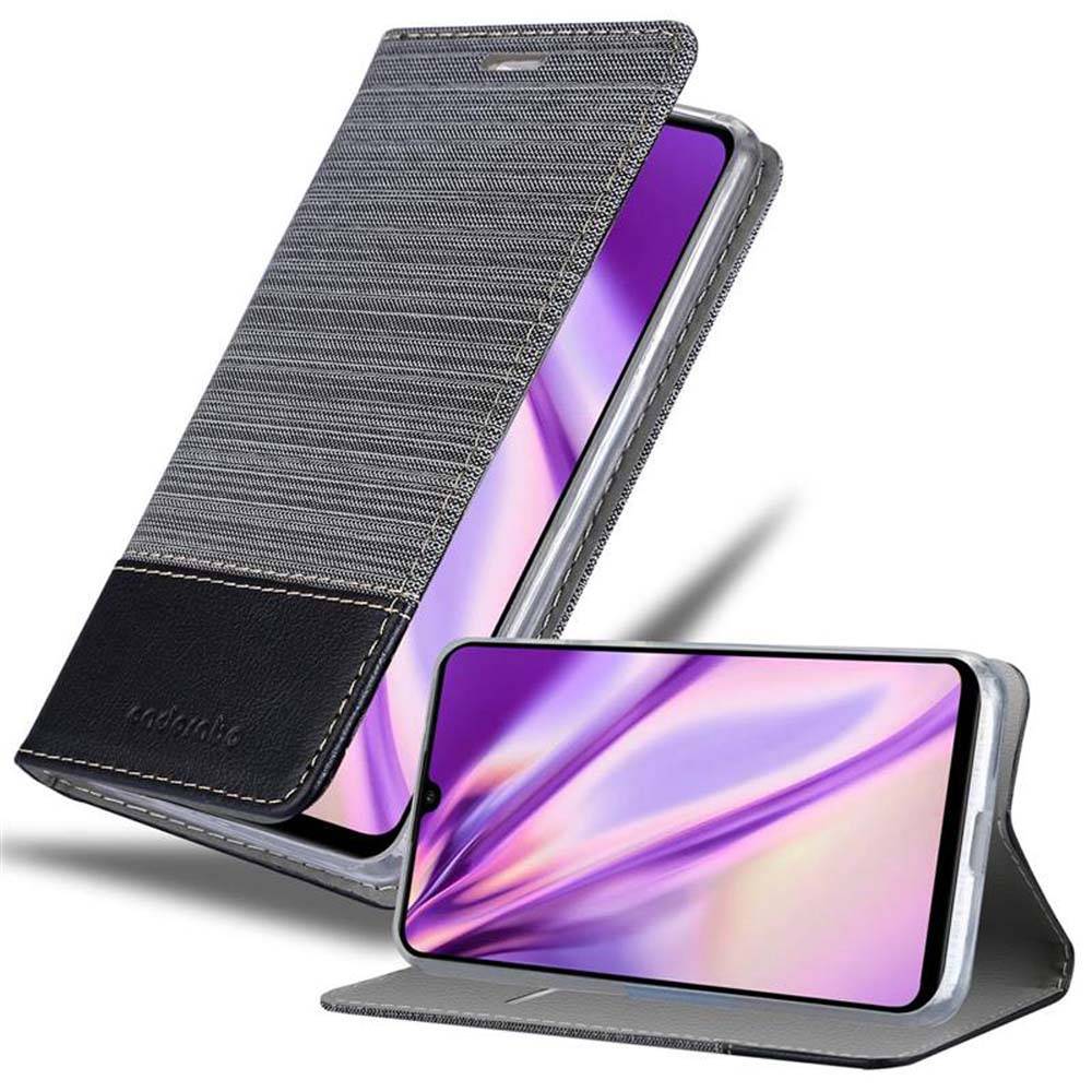 Cadorabo Hülle für Huawei P30 LITE Schutzhülle in Grau Handy Hülle Etui Book Case Cover-0