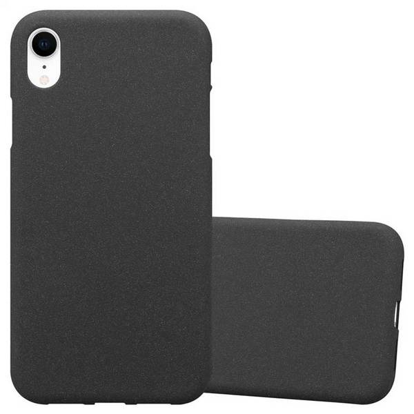 Cadorabo Schutzhülle für Apple iPhone XR Hülle in Schwarz Handyhülle TPU Etui Cover Case