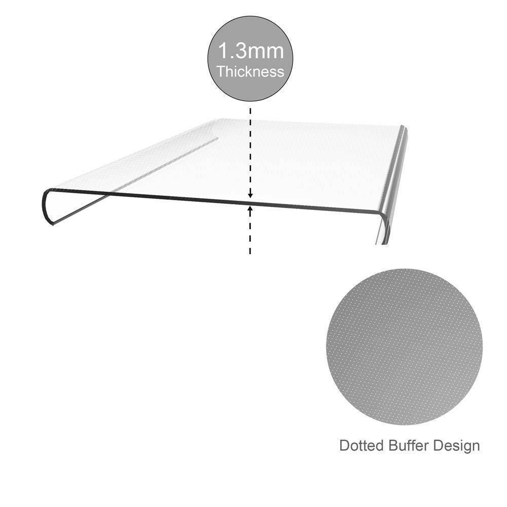 Cadorabo Hülle für Huawei P30 Schutz Hülle in Transparent Schutzhülle TPU Silikon Cover Etui Case-3