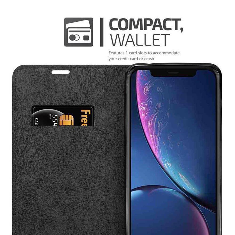 Cadorabo Hülle für Apple iPhone 11 PRO MAX Schutz Hülle in Braun Handyhülle Etui Case Cover Magnetverschluss-3
