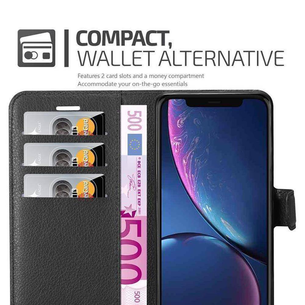 Cadorabo Hülle für Apple iPhone 11 PRO MAX Schutz Hülle in Schwarz Handyhülle Etui Case Cover Magnetverschluss-2