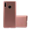 Cadorabo Schutzhülle für Huawei P30 LITE Hülle in Rosa Handyhülle TPU Silikon Etui Cover Case