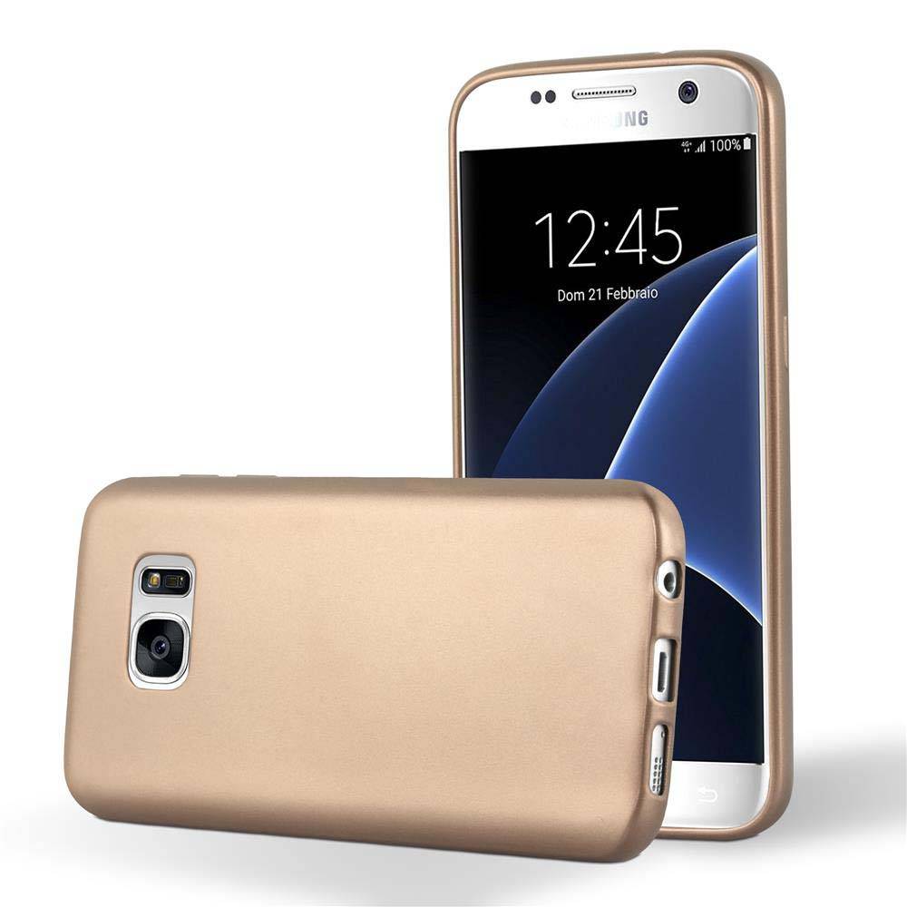 Cadorabo Schutzhülle für Samsung Galaxy S7 Hülle in Rosa Handyhülle TPU Silikon Etui Cover Case-0