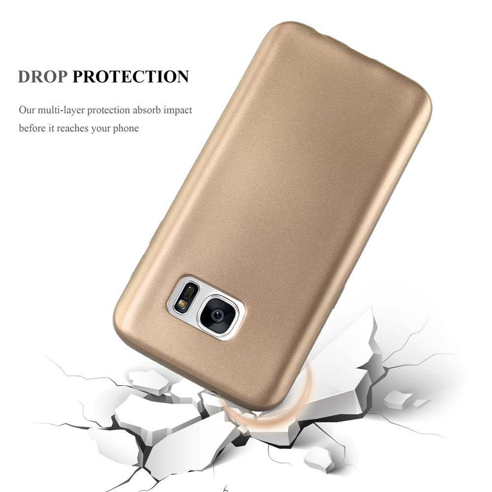 Cadorabo Schutzhülle für Samsung Galaxy S7 Hülle in Rosa Handyhülle TPU Silikon Etui Cover Case-4