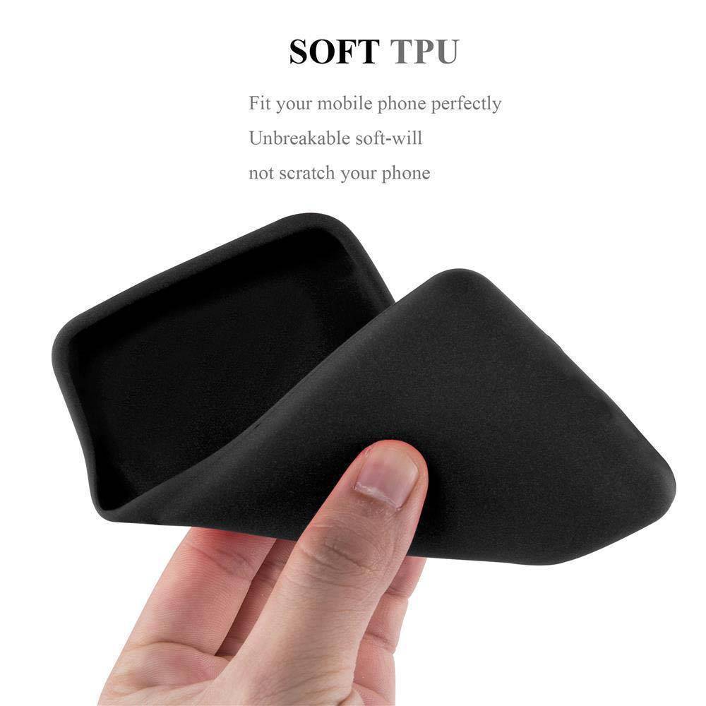 Cadorabo Hülle für Samsung Galaxy S9 Schutzhülle in Schwarz Handyhülle TPU Silikon Etui Case Cover-3