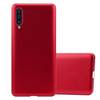 Cadorabo Schutzhülle für Samsung Galaxy A50 4G / A50s / A30s Hülle in Rot Handyhülle TPU Silikon Etui Cover Case